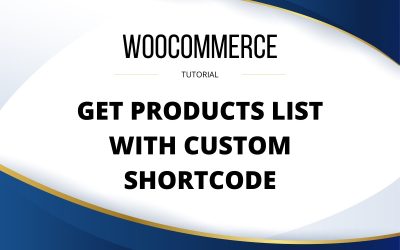 Woocommerce: Get products list with custom shortcode